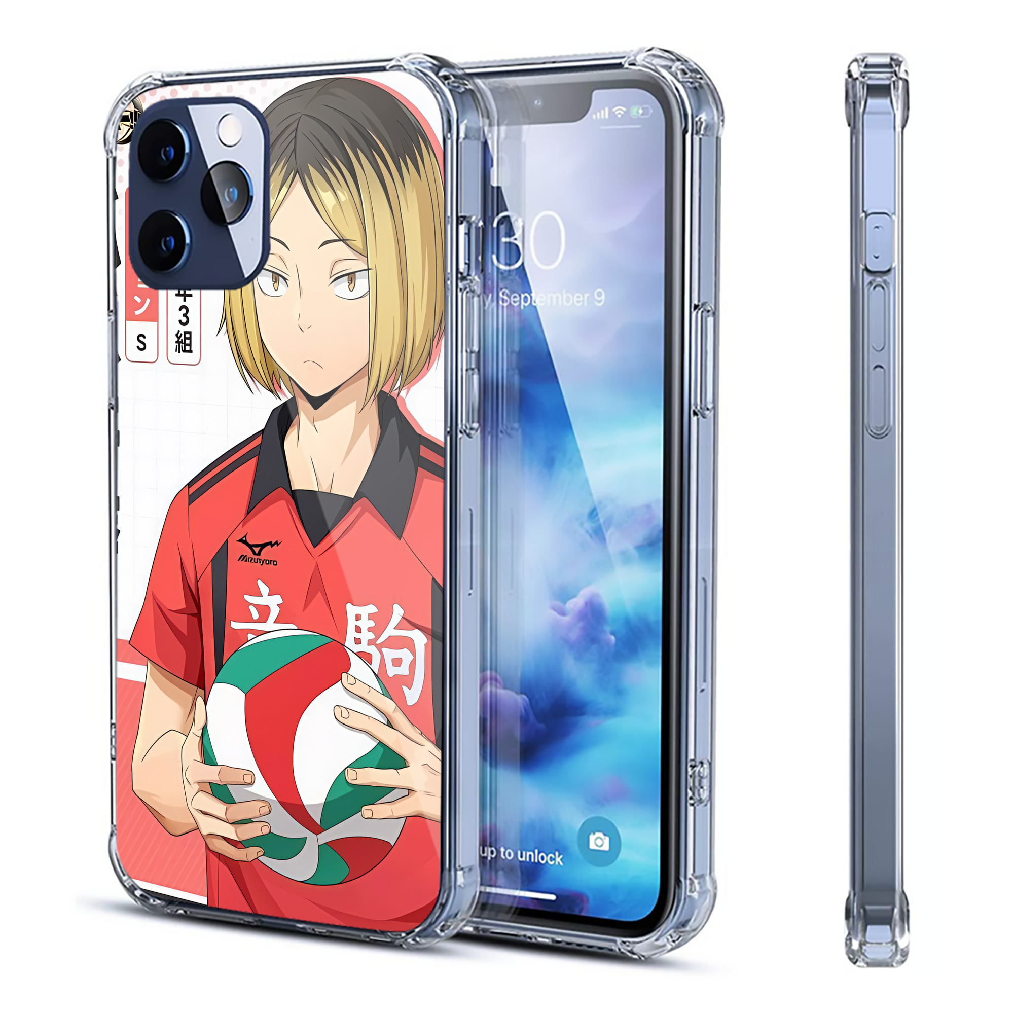 （画像用） ハイキュー!! Haikyu!! 【iPhone 12シリーズ対応】透明スマホケース（クリアソフトケース）